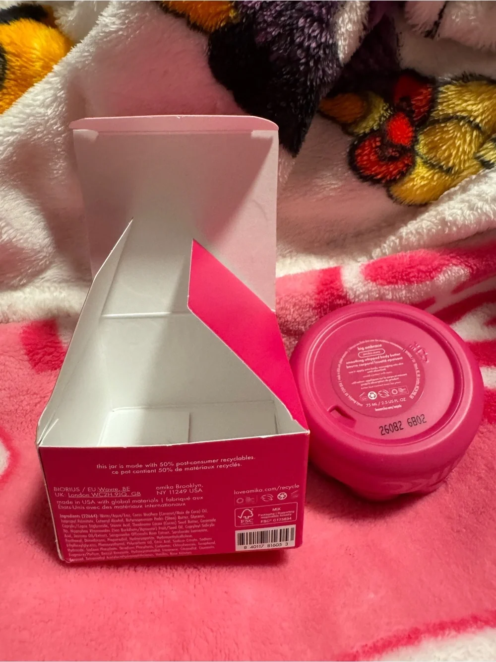 amika aura Big Embrace Whipped Body Butter 2.5oz New In Box